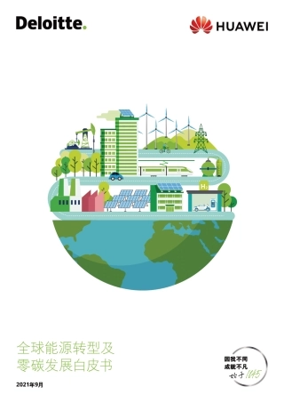 华为：零碳智慧能源全球发展报告（全球能源转型及零碳发展白皮书）