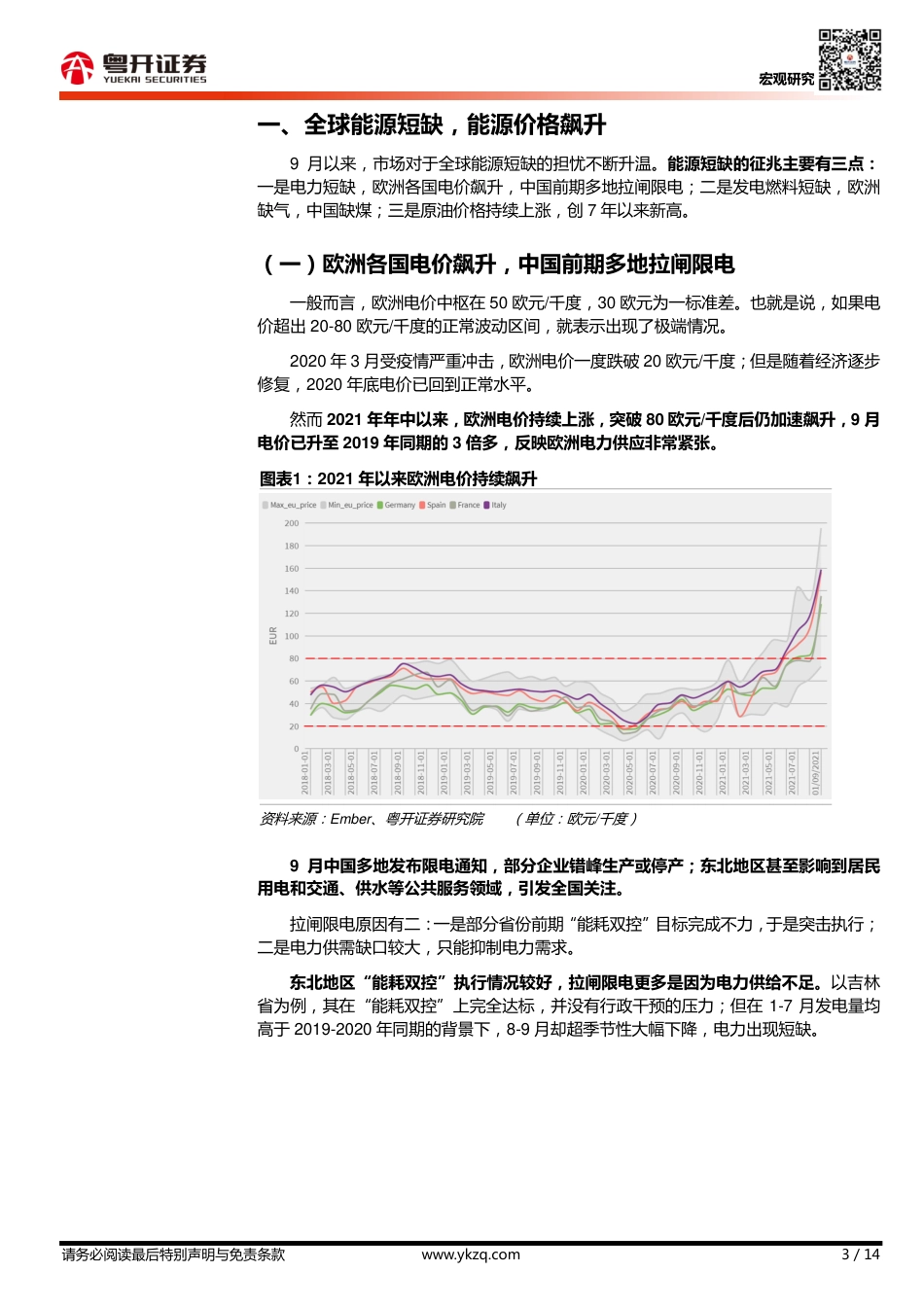 本轮全球能源短缺：表现、原因、影响、展望_第3页