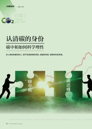 认清碳的身份  碳中和如何科学理性_陈新华