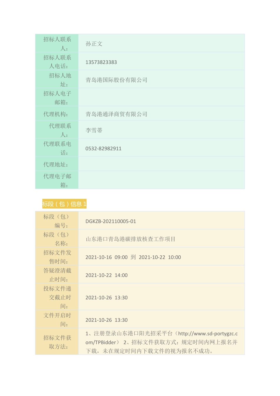 山东港口青岛港碳排放核查工作项目_第2页
