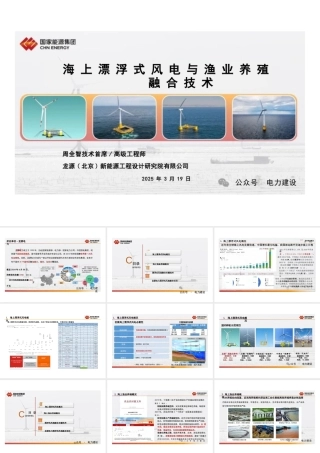国家能源集团 周金智：海上漂浮式风电与渔业养殖融合技术