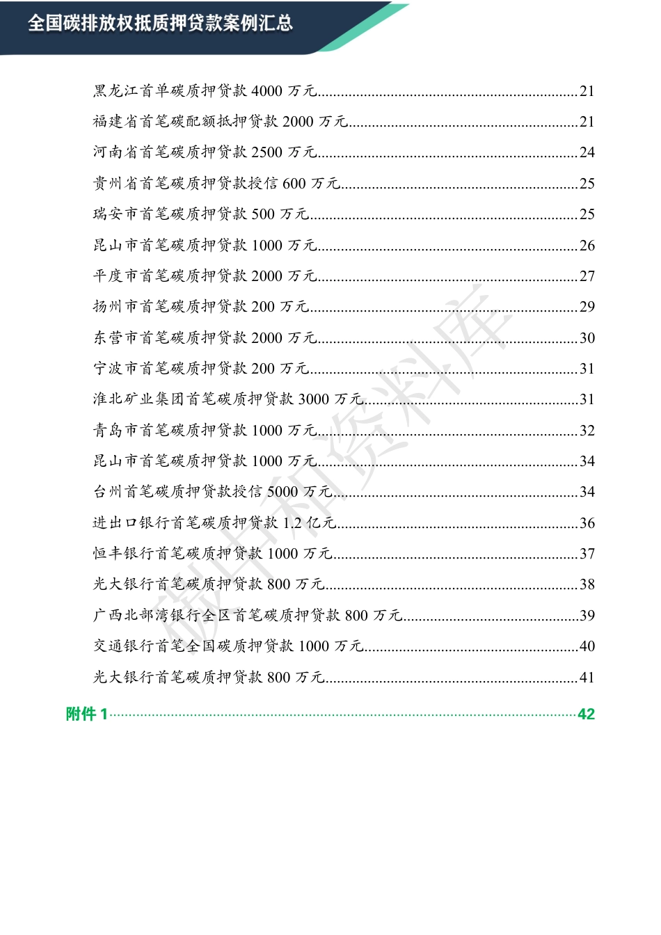 全国碳排放权质押项目汇总_第3页