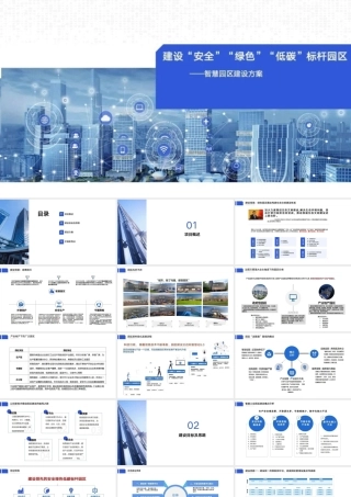 智慧园区建设方案：建设“安全”“绿色”“低碳”标杆园区