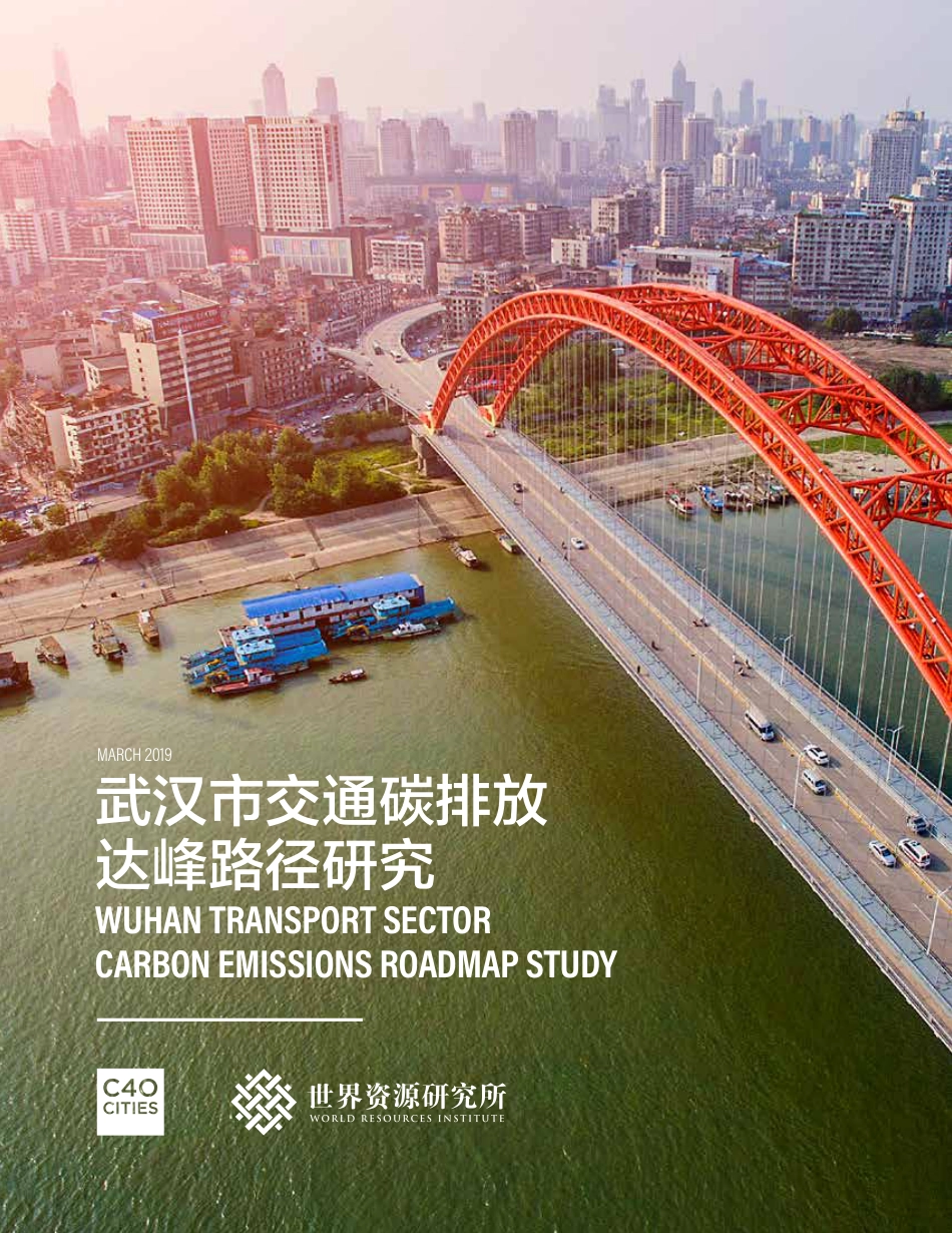 武汉市交通碳排放达峰路径研究_第1页