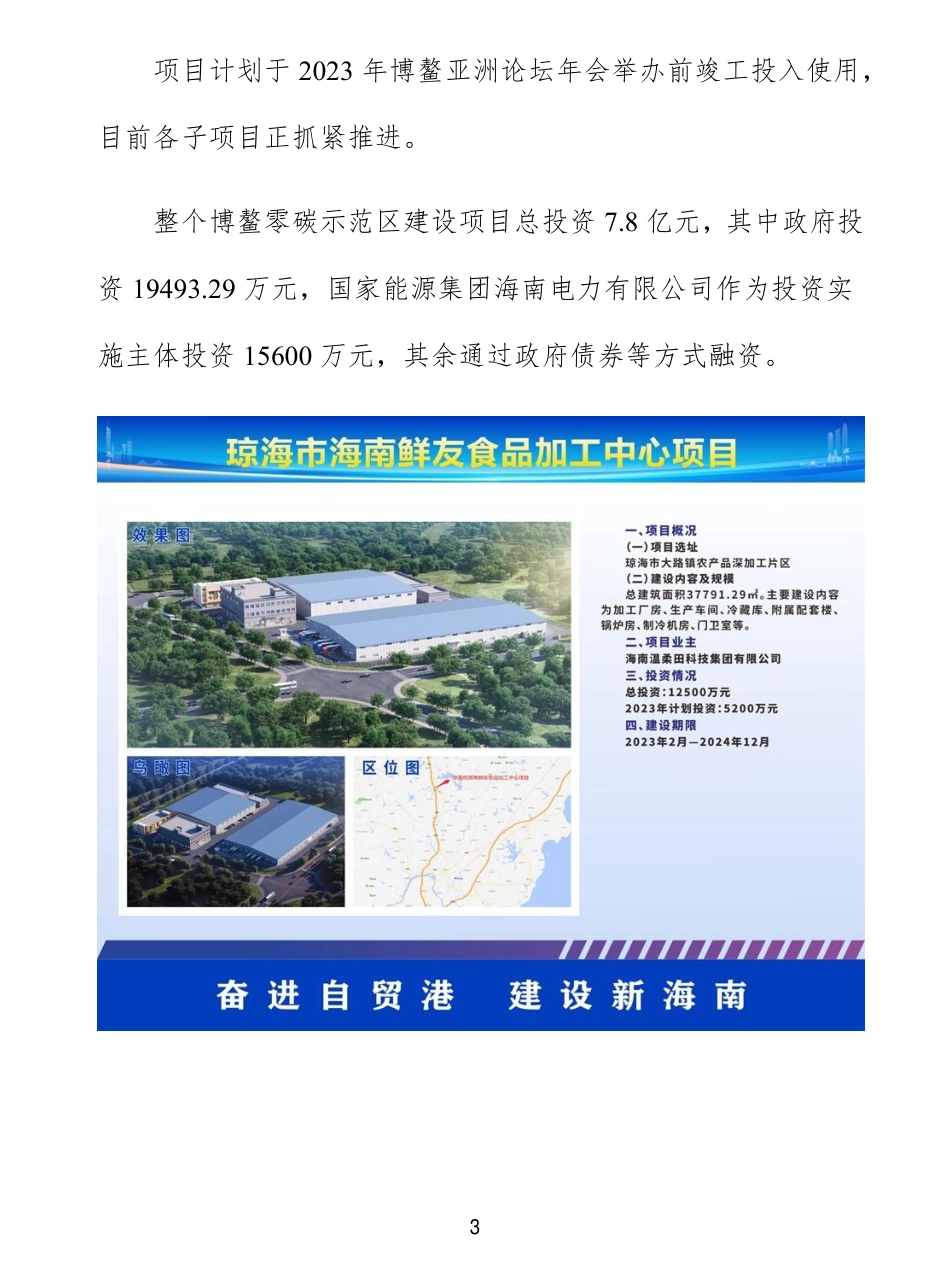 海南博鳌零碳示范区项目设计方案_第3页