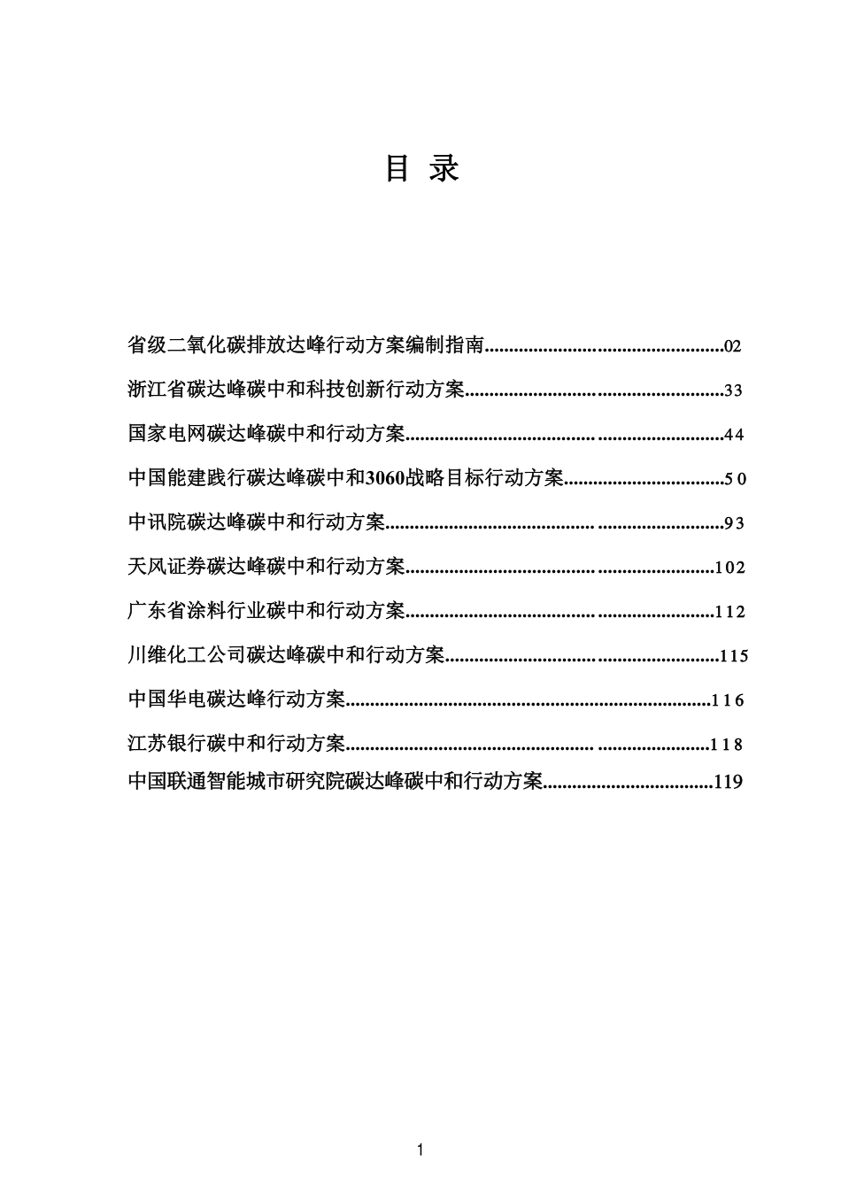 碳达峰碳中和行动方案汇编2021（2021.8更）_第2页