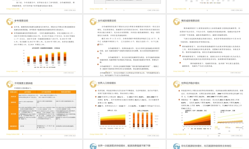 2060年世界和中国能源展望