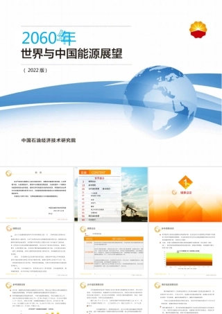 2060年世界和中国能源展望