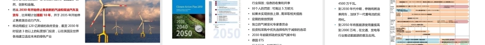 33页PPT《国网：碳达峰与碳中和国际政策背景及中国方案》
