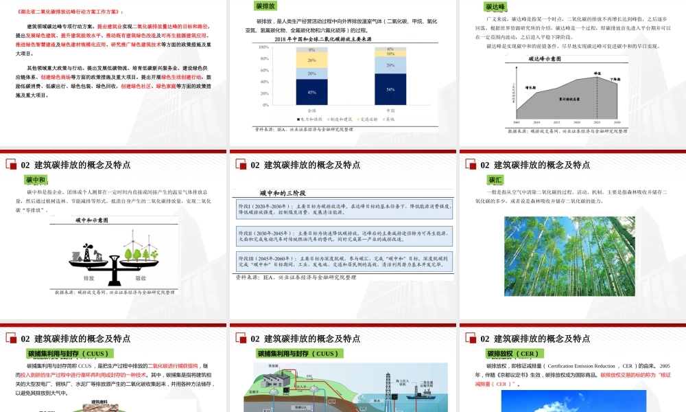 80页PPT《建筑领域碳达峰碳中和及其路径措施》