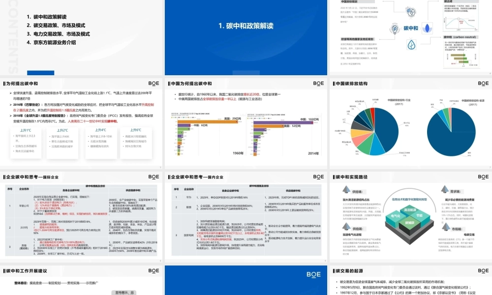 “双碳”目标背景下的碳交易与电力交易