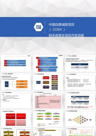 中国自愿减排项目(CCER)相关政策及项目开发流程