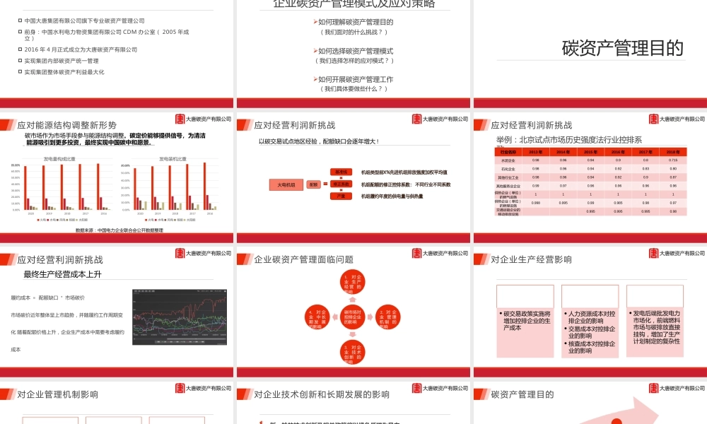 企业碳资产管理