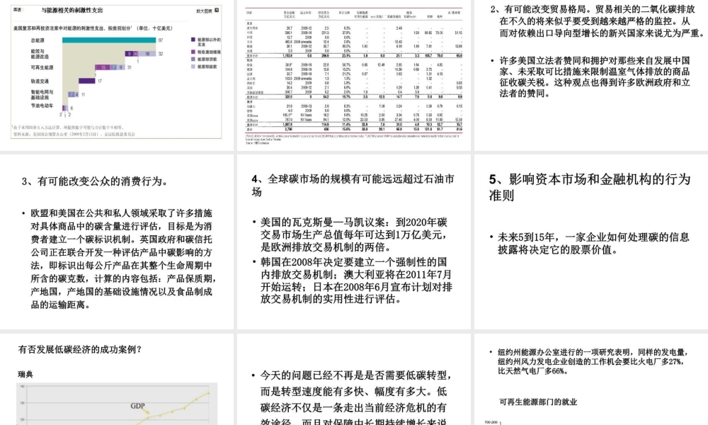 低碳经济与中国的发展路径