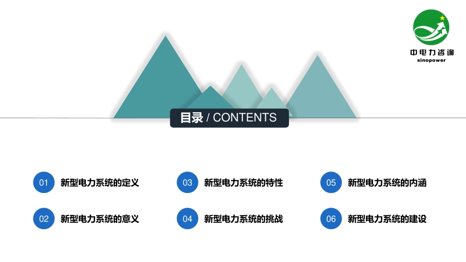 双碳形势下构建以新能源为主体的新型电力系统---中电力咨询_第2页