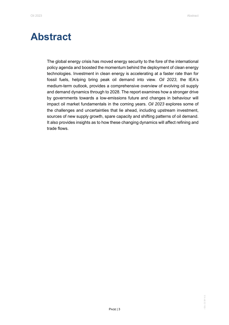 石油2023—分析和预测至2028（英文版）--IEA_第3页