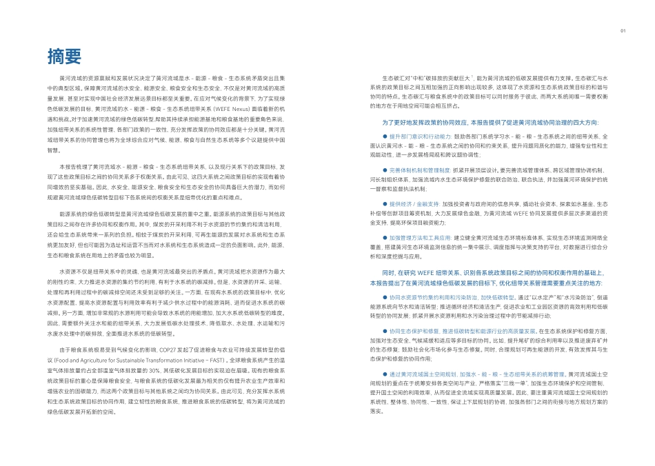 2035美丽黄河一-黄河流域绿色低碳转型目标下的水-能源-粮食-生态系统 (WEFE) 纽带关系协同管理-31页_第3页