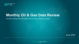 IEF-2023年6月度石油和天然气数据审查（英）