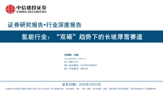 氢能政策、制氢、储氢及应用PPT