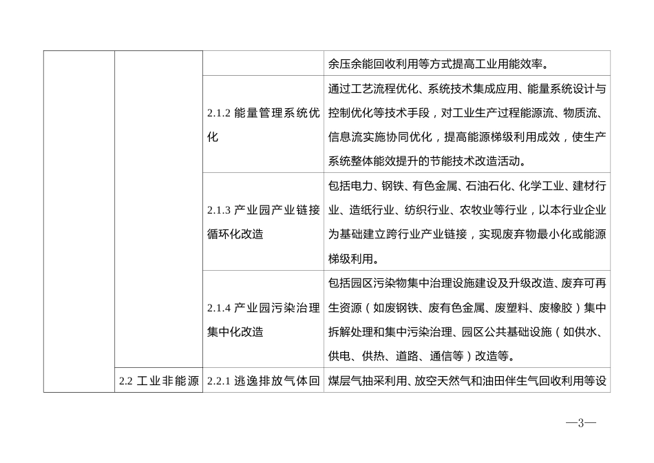【政策】柳州市气候投融资项目分类评价标准（试行）_第3页