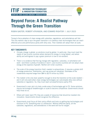 【推荐】ITIF-超越力量：绿色转型的现实主义路径（英）