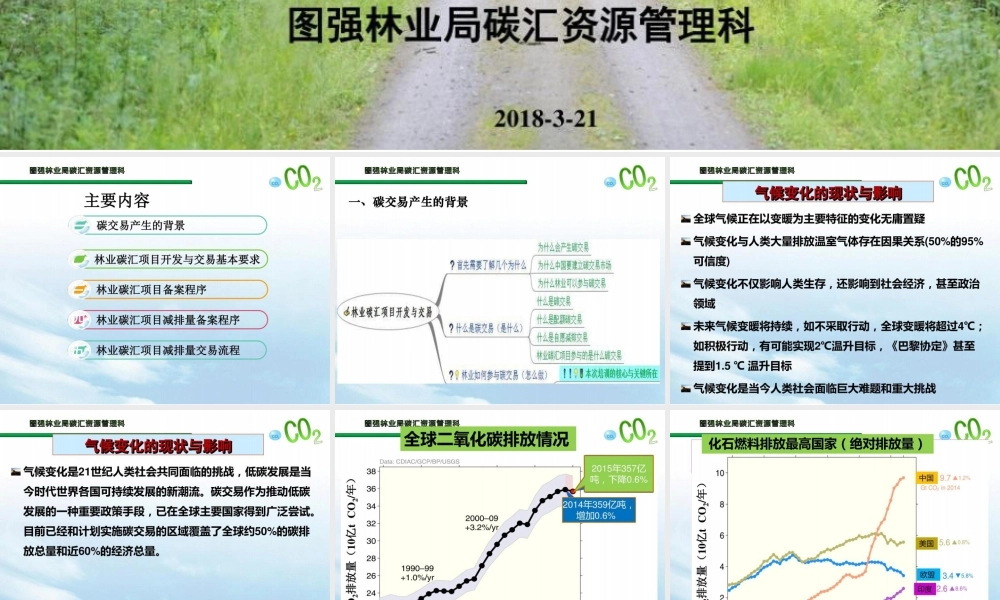 林业碳汇项目开发与交易指南