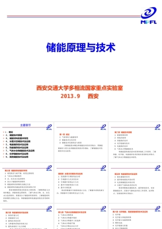 储能原理与技术