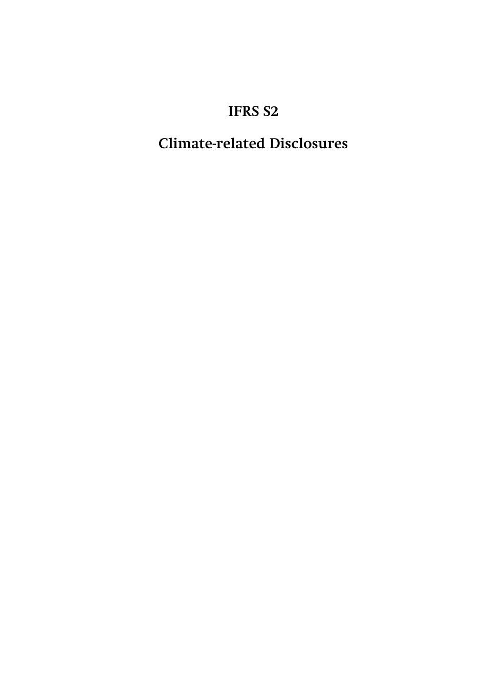 国际财务报告可持续披露准则第2号——气候相关披露（英文版） _第2页