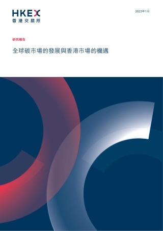 全球碳市场发展机遇