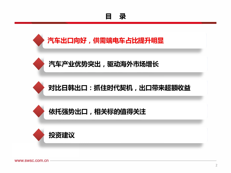西南证券：产业优势突出，汽车出海正当时_第3页