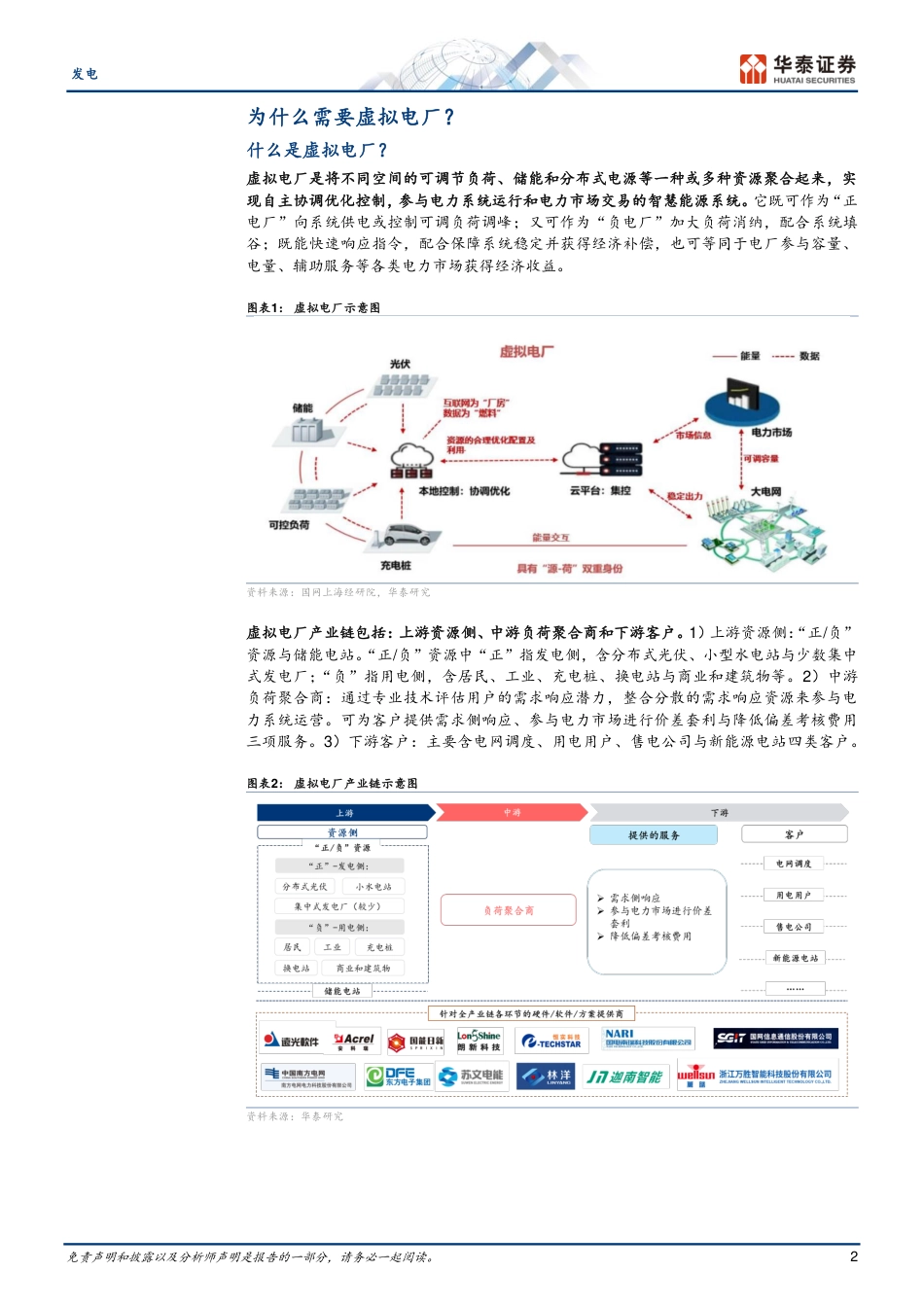 华泰证券：虚拟电厂-全方位受益电改的服务商_第2页
