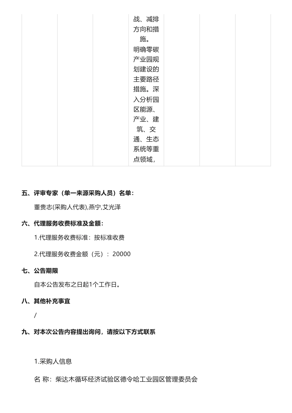 【中标】碳园区85万-德令哈工业园零碳产业园规划（第二次）中标(成交)结果公告-北京中创碳投科技有限公司等联合体_第3页
