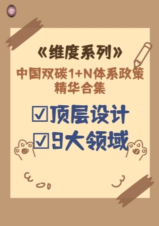 中国双碳“1+N”政策精华版