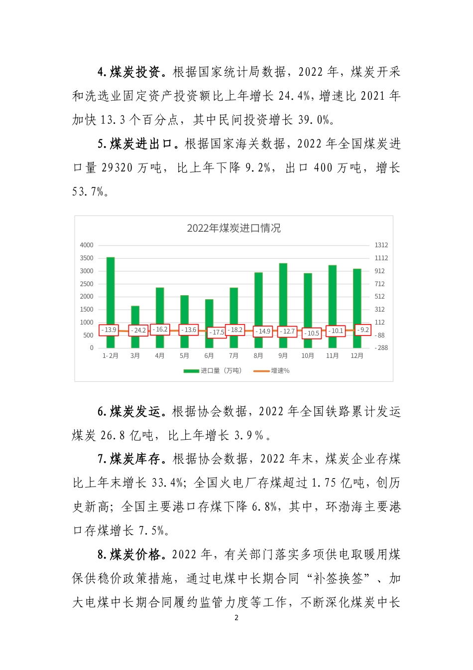 2022年中国煤炭工业经济运行报告--煤炭工业协会_第2页