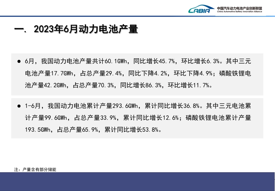 2023年6月新能源汽车动力电池月度信息-31页_第3页