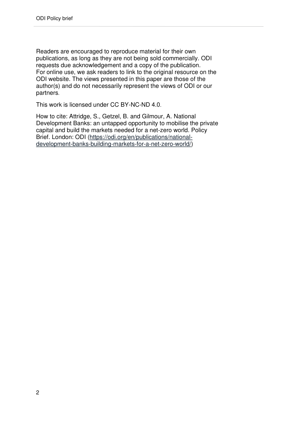 【推荐】海外发展研究所-国家开发银行：为净零世界建立市场(英版)_第2页