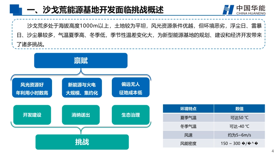 适应沙漠戈壁荒漠能源基地的风光储综合开发技术研究-中国华能-2023.7-39页_第3页