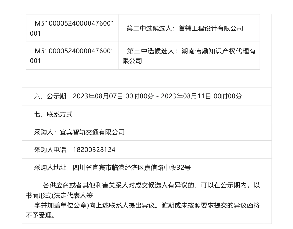 【中标】方法学-智轨运营碳减排方法学咨询服务公开比选项目比选公告公开比选项目中选候选人公示-四川省轨道交通投资有限责任公司_第2页