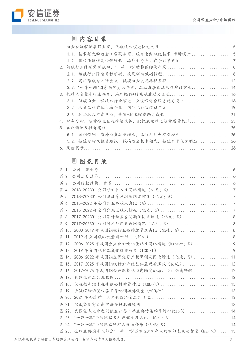 安信证券：低碳冶金领域的佼佼者，国际化拓展开启新征程_第3页