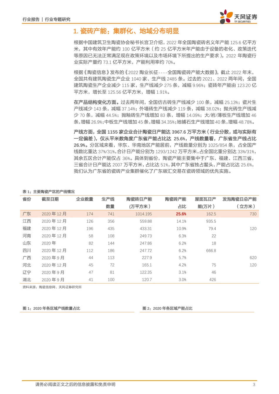 天风证券：瓷砖碳交易广东先行，行业格局影响几何？（9页））_第3页