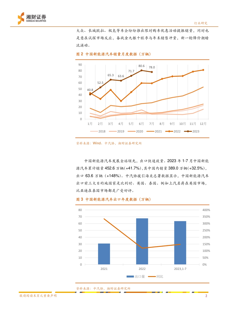 湘财证券：七月销量季节性回落，限时购车优惠轮番出台_第3页