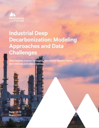 工业深度脱碳：建模方法和数据挑战（英文版）--未来能源研究所