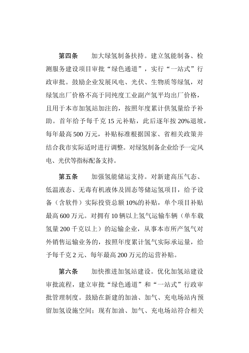 【政策】濮阳市促进氢能产业发展扶持办法（2023年修订版）_第3页