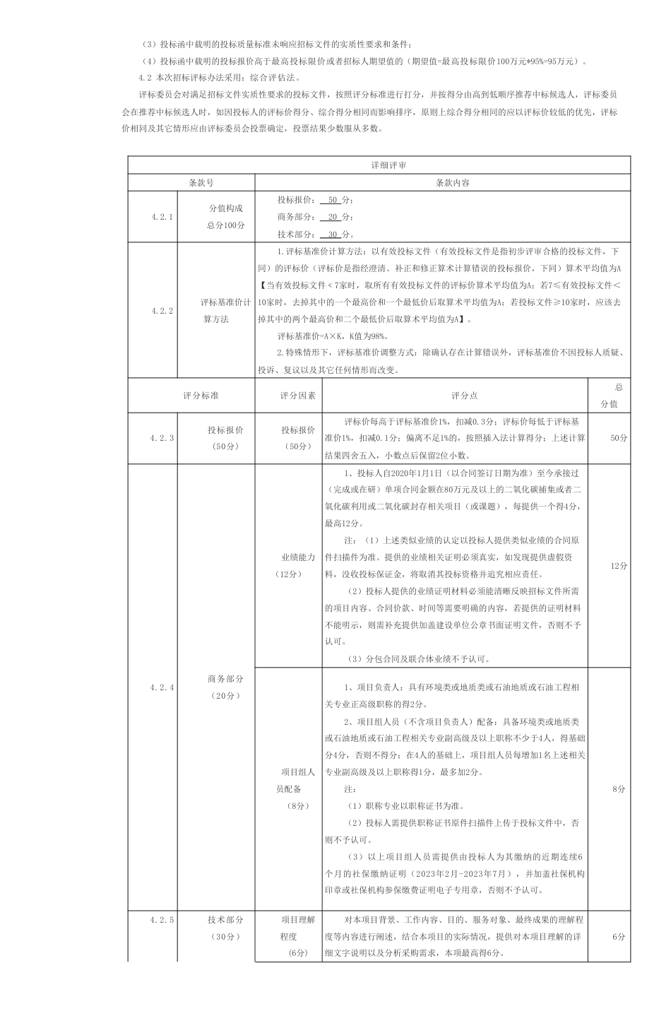 【招标】碳捕集100万-关于徐圩新区碳封存预可行性研究项目的公告_第2页