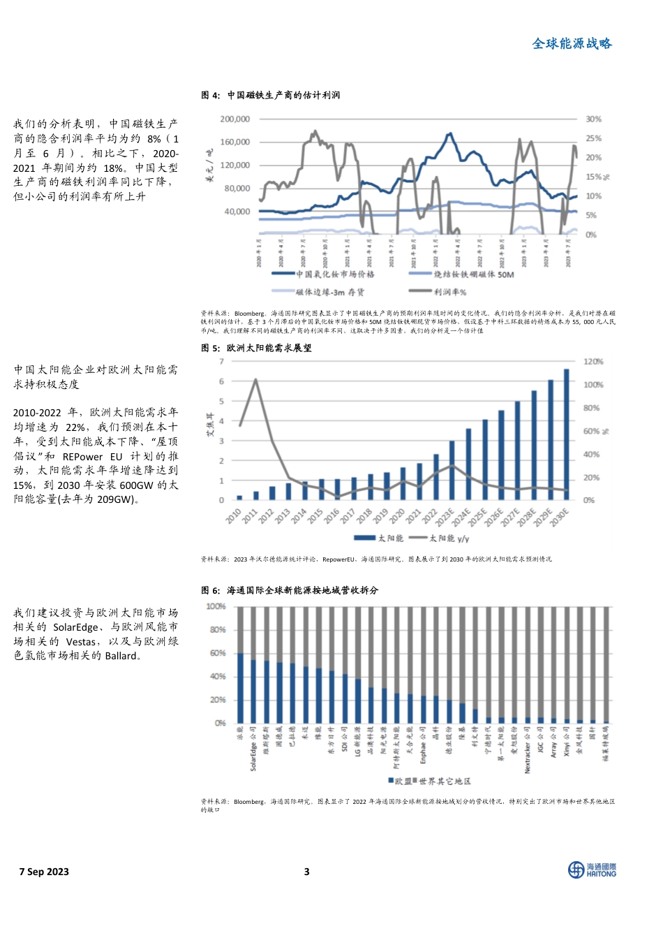 海通国际：动力电池产能过剩，锂价下跌，欧洲光伏需求强劲_第3页