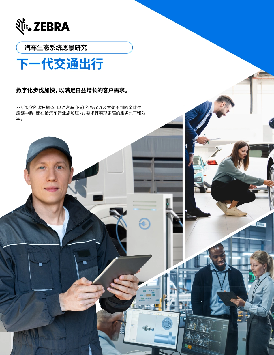 汽车生态系统愿景研究报告--斑马技术_第1页