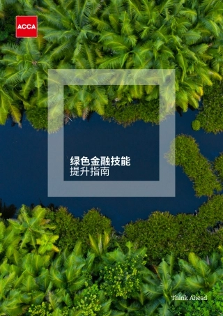 绿色金融技能提升指南-ACCA