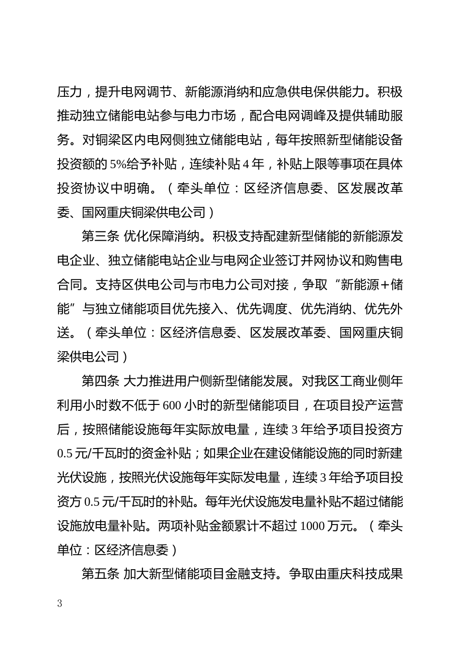 【政策】重庆市铜梁区支持新型储能发展八条措施（试行）_第3页