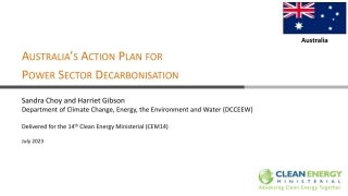 澳大利亚电力系统脱碳行动计划（英文版）--澳洲贸投委