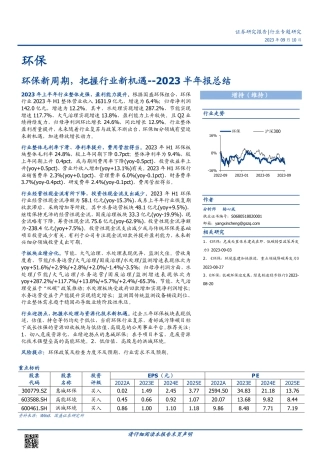 国盛证券：环保新周期，把握行业新机遇